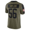 Herren New York Giants Trikot Lawrence Taylor 56 Nike 2021 Salute to Service